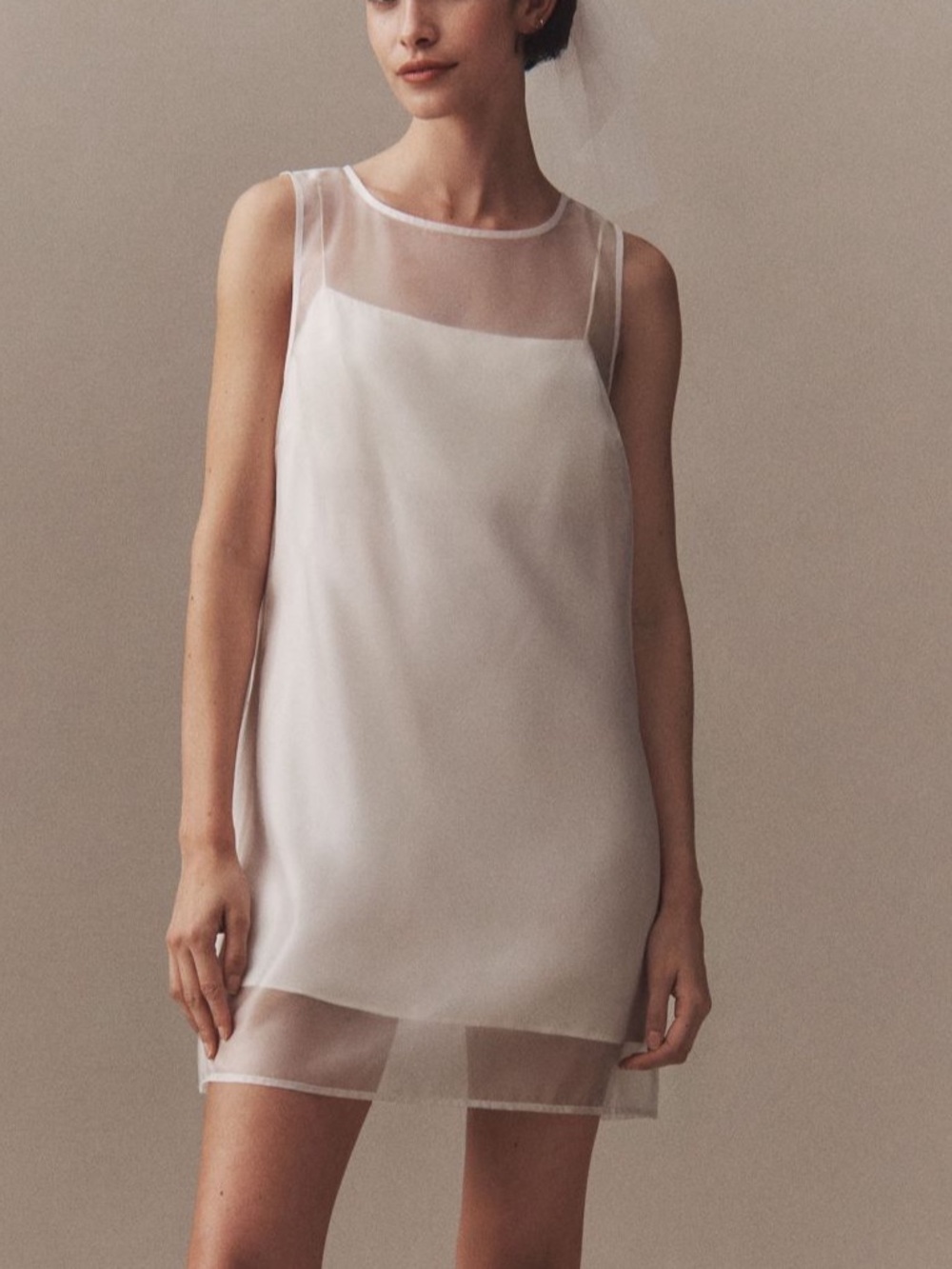 Reformation vina mini slip dress